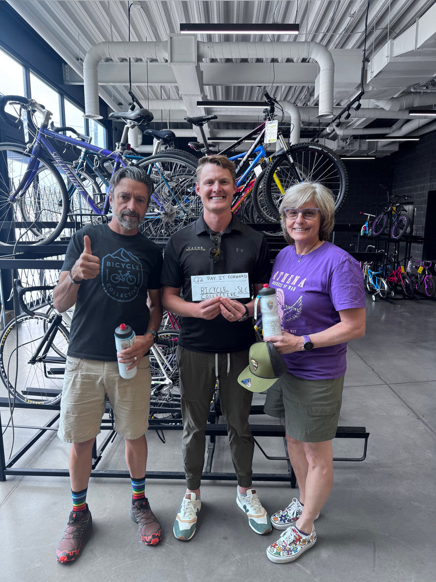CACHE Q2 PAY IT FORWARD: BICYCLE COLLECTIVE