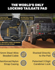 Basecamp 3.0 — Locking Tailgate Pad for Trucks