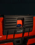 Right side shot of a Cache Basecamp Pad on a Red ford F-150