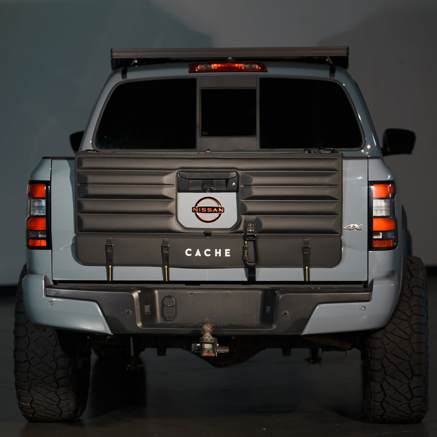 Cache Basecamp Tailgate pad on Nissan Frontier 