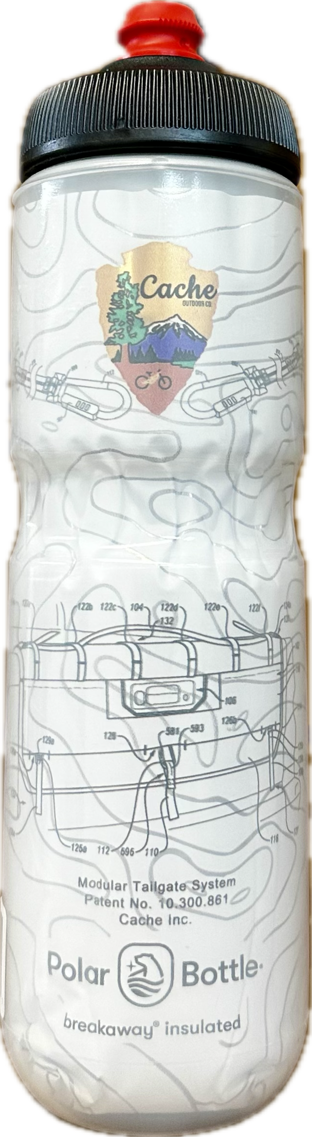 Breakaway Insulated 24oz Water Bottle, General Patent